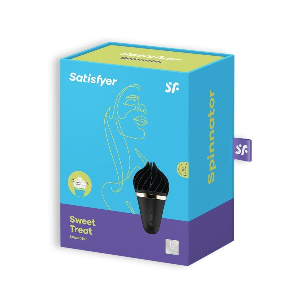 ESTIMULADOR DE CLITÓRIS LAYONS SWEET TREAT COM CARREGADOR USB SATISFYER LAYONS PRETO - Image 5
