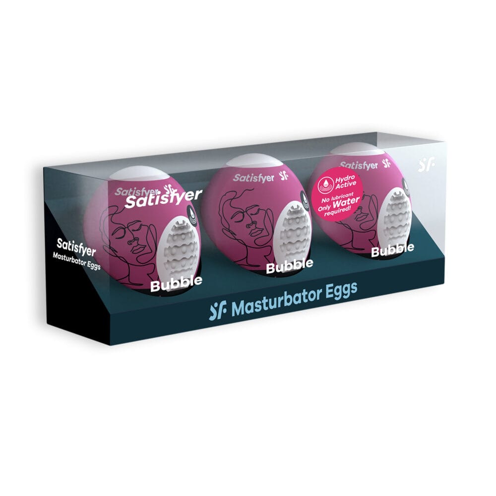 MASTURBADOR MASTURBATOR EGG BUBBLE SATISFYER - Image 2