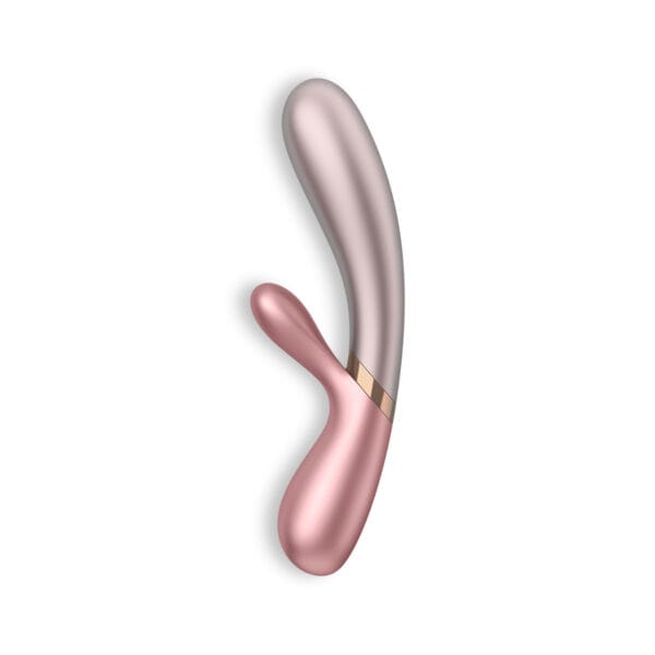 VIBRADOR HOT LOVER COM APP SATISFYER ROSA – ROSA ESCURO