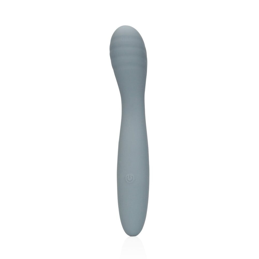 VIBRADOR ULTRA SOFT SILICONE G-SPOT BASALT GREY LOVELINE - Image 5