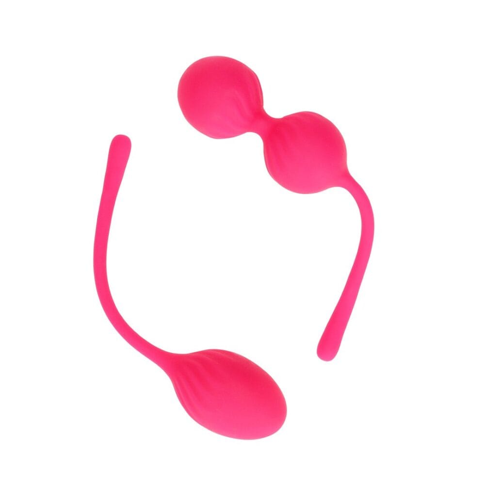 CONJUNTO DE 2 BOLAS VAGINAIS THUMPING KEGEL WILD STRAWBERRY LOVELINE - Image 6