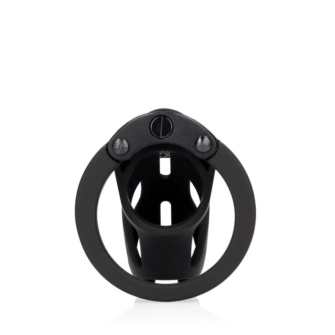JAULA MODEL 24 CHASTITY 3.5 /9 CM PRETO MANCAGE - Image 5