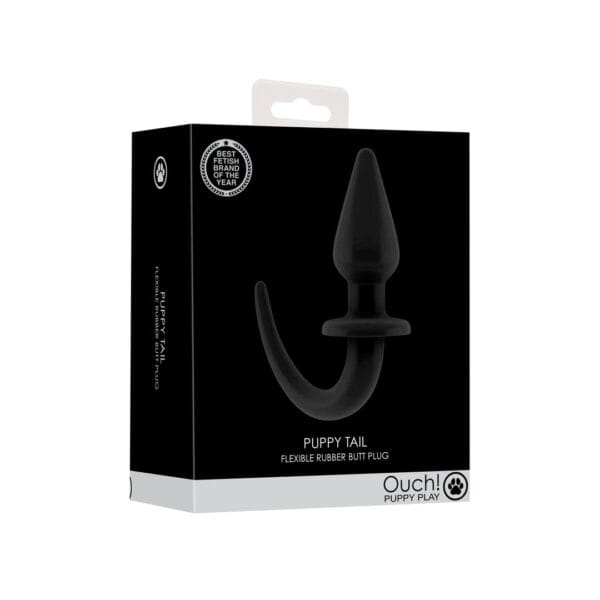 PLUG ANAL COM CAUDA PUPPY TAIL OUCH!