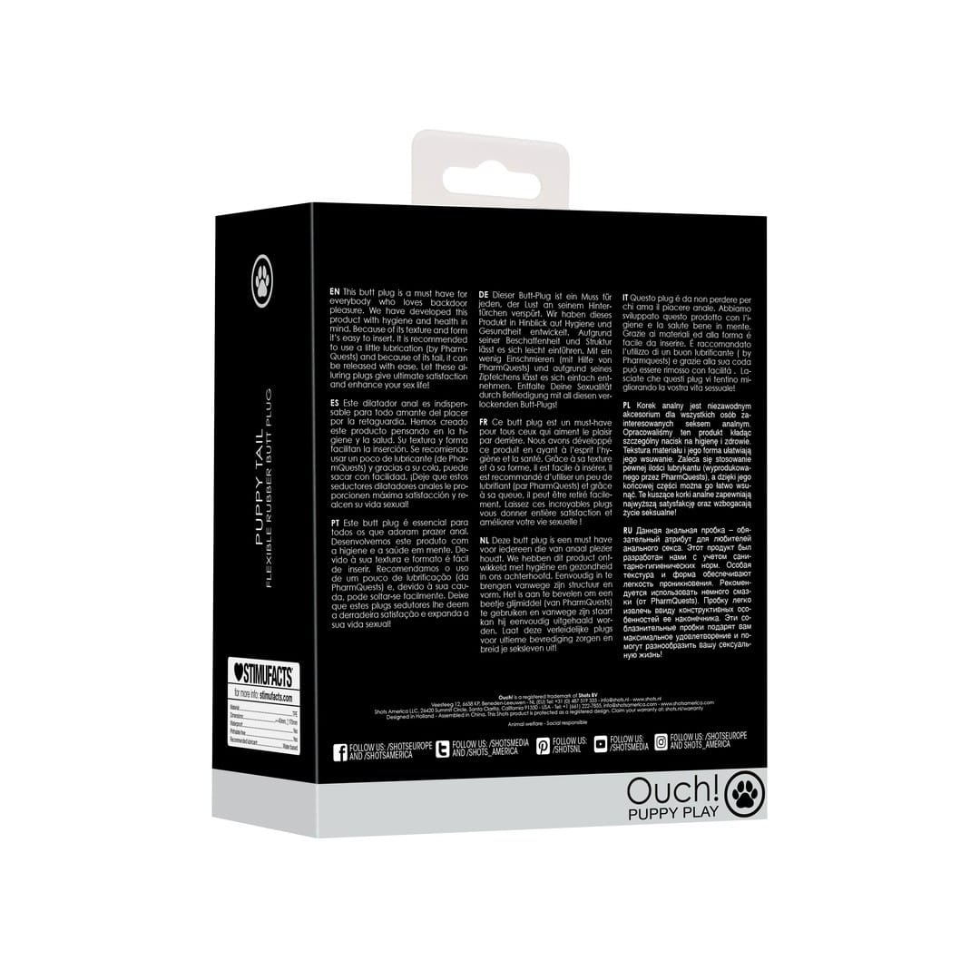 PLUG ANAL COM CAUDA PUPPY TAIL OUCH! - Image 3