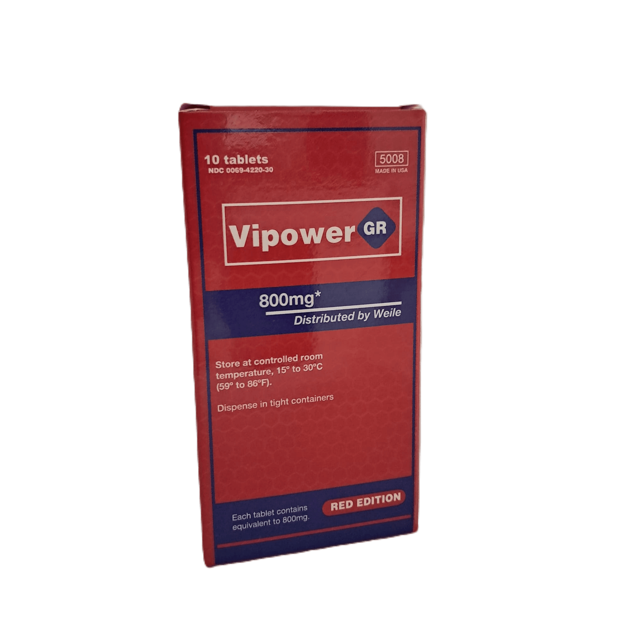 VIPOWER GR Red edition Box - Potenciador Sexual de Alta Qualidade - Image 5