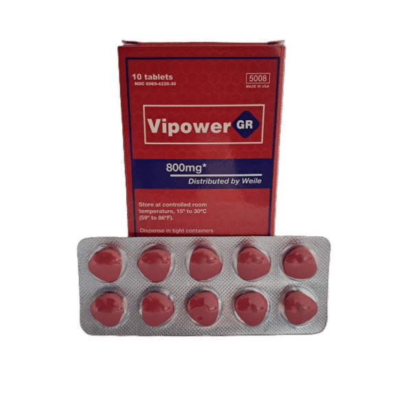 VIPOWER GR Red edition Box – Potenciador Sexual de Alta Qualidade